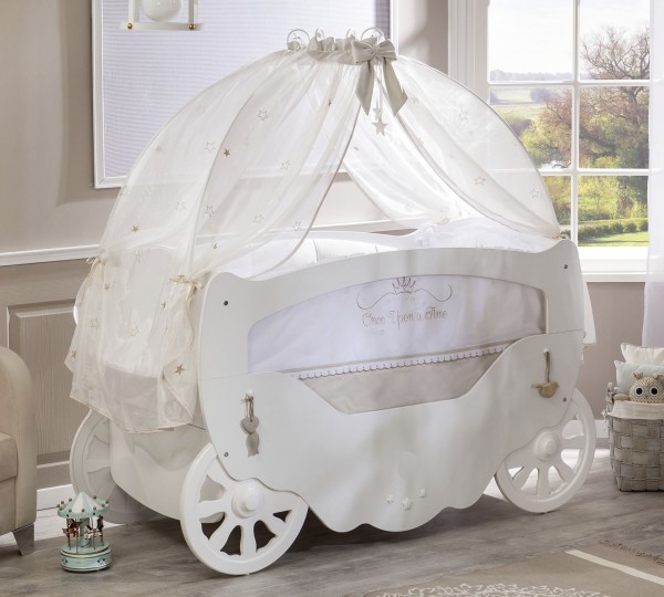 Himmelvorhang für Kutschen Babybett