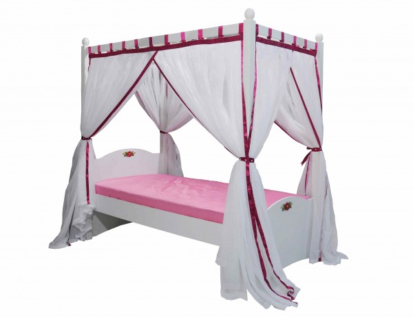 Himmelbett Cindy fuchsia 90x200 cm Musterstück